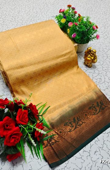FANCY SILVAR ZARI LIGHT WEIGHT NILA SAREES - LITE TEAL