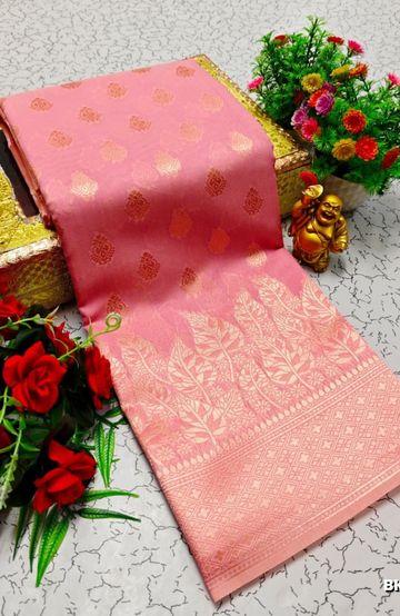 Elegant Silk Dhoti Shirt & Saree Couple Combo coordinated look for special occasions - CHOCOLATE COLOR (1)