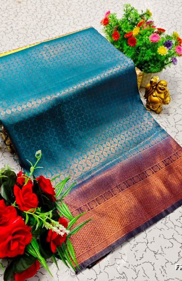 DIGITAL PRINTING KALIYANI LINEN COTTON SAREES - ORANGE