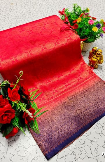 GEORGETTE FANCY SOFT SILK SAREES WITH BLOUSE MODERN FANCY ITEM SAREES - DARK GREEN (6)