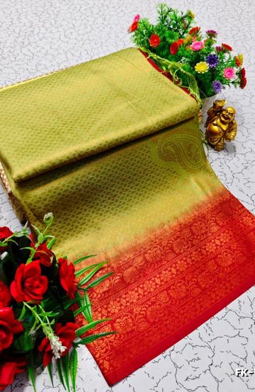 Dailywear cotton sarees premium look lightweight comfortable wear - TANGERINE COLOUR