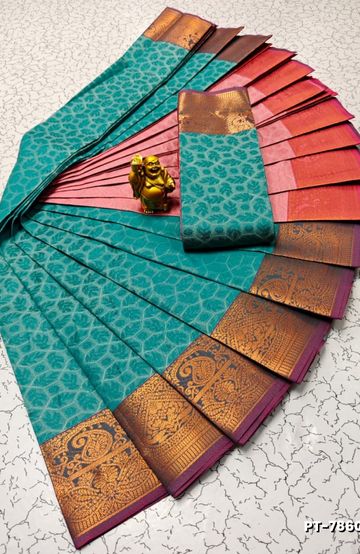 Bridal silk gold silvar and copper zari weave and wedding art silk suba muhurtha pattu sarees - MERUN (3)