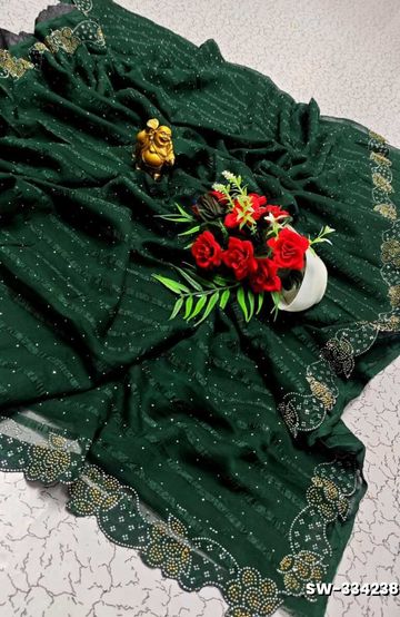 TRENDING KERALA SPECIAL FULL WORK EMBOSSED DIGITAL PRINTING TISSUE SAREE COLLECTIONS - SILVAR (8)