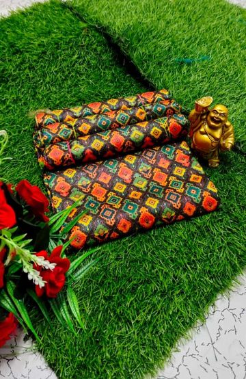 BANARASI POCHAMPALLY ALL OVER BODY SILVAR ZARI BUTTA DESIGN   FUNCTION WEAR SOFT SILK SAREES - PESTA GREEN