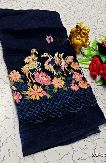 Dailywear cotton sarees premium look lightweight comfortable wear - SANDLE
