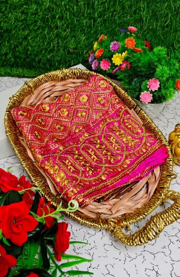 Korvai kotanji Trendy & Fancy bhutta and 2/100  Silk Cotton Sarees Function wear - RED (4)