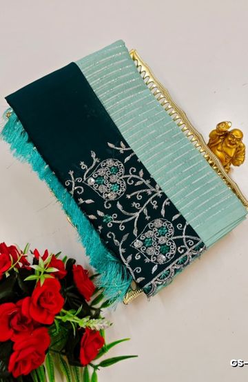 Dailywear cotton sarees premium look lightweight comfortable wear - RED (9)