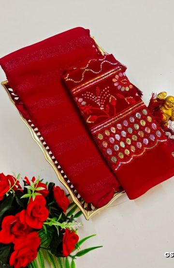 TRENDING KERALA SPECIAL FULL WORK EMBOSSED DIGITAL PRINTING TISSUE SAREE COLLECTIONS - CREAM (2)