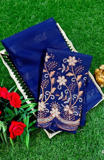 ELITE BRIDAL PICK &PICK SILK SAREES AND WEDDING ART SILK SAREES - PURPLE COLOUR (2)