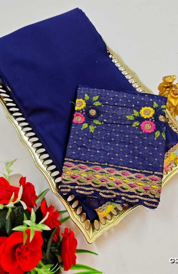 Dailywear cotton sarees premium look lightweight comfortable wear - MIXED ALL COLOR (2)