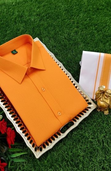 BRIDAL SILK GOLD SILVAR AND COPPER ZARI WEAVE AND WEDDING ART SILK SAREES - CORAL COLOUR (4)