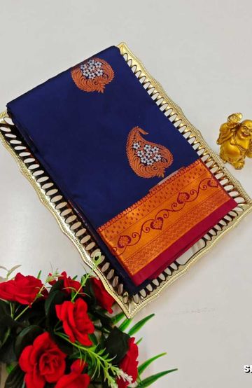 BRIDAL RAPIER COPPER SILK  FANCY  LIGHT WEIGHT SILK  SAREES - BABY PINK