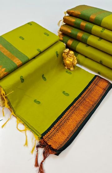 ELITE BRIDAL PICK &PICK SILK SAREES AND WEDDING ART SILK SAREES - LIGHT PEACH