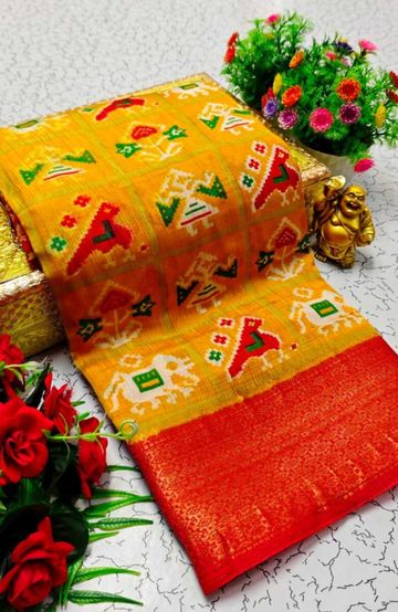 Samuthrika / Vasthrakala Bridal Silk Saree Wedding Saree - LIGHT GREEN (1)