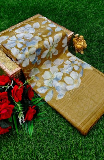 Dailywear cotton sarees premium look lightweight comfortable wear - SANDLE