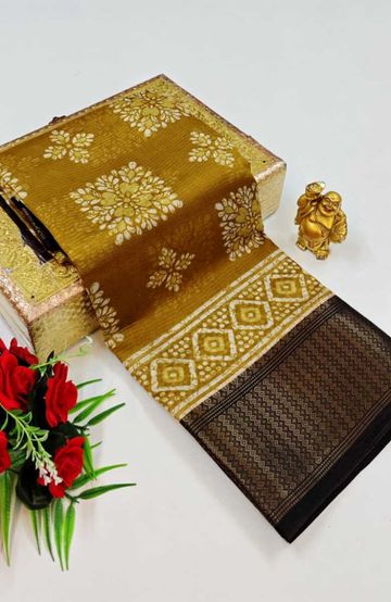 Dailywear cotton sarees premium look lightweight comfortable wear - VENTHAYA COLOUR (2)