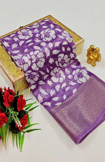 Dailywear cotton sarees premium look lightweight comfortable wear - LEVENDOR (1)