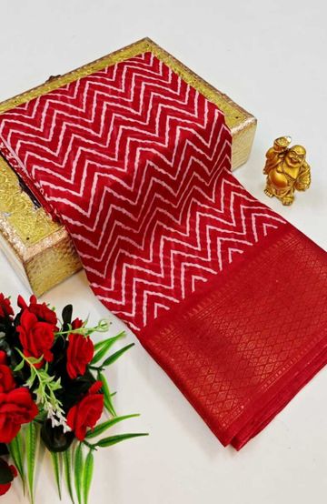 Dailywear cotton sarees premium look lightweight comfortable wear - MAROON COLOR (3)