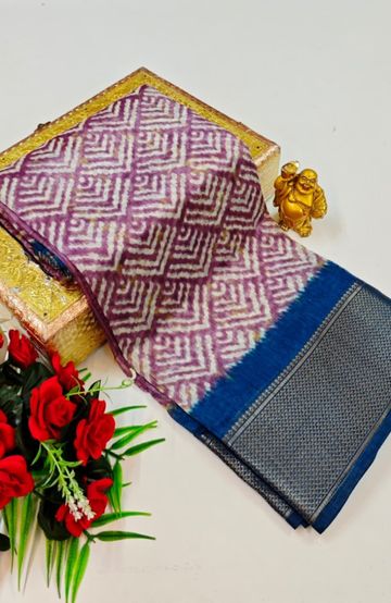 Dailywear cotton sarees premium look lightweight comfortable wear - ONIYAN PINK (2)