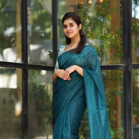FANCY SILVAR ZARI SAREES