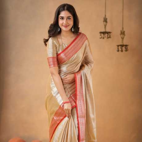 FANCY TISSUE SAREES