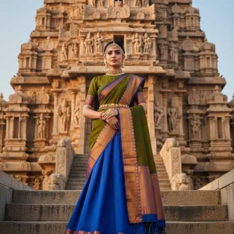 Retta Betta Cotton saree