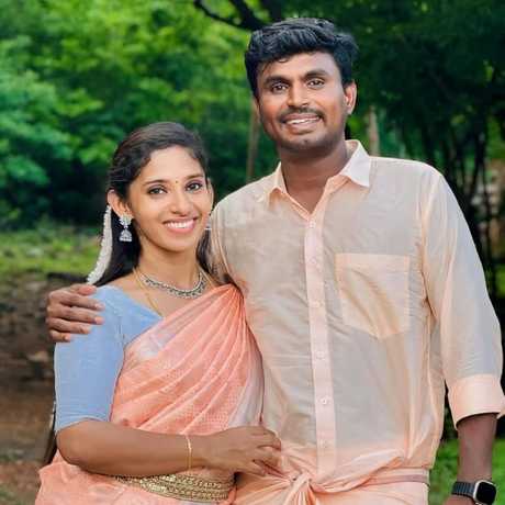 Couple Combo / Silk Dhoti Shirt