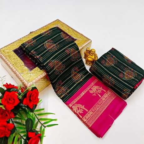 Foil Print Sarees