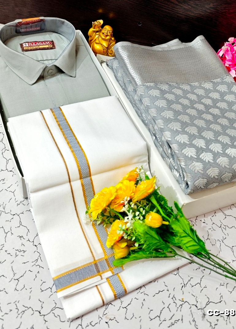 COUPLE COMBO MATCHING AND  MATCHING TRADITIONAL SET - SILVAR