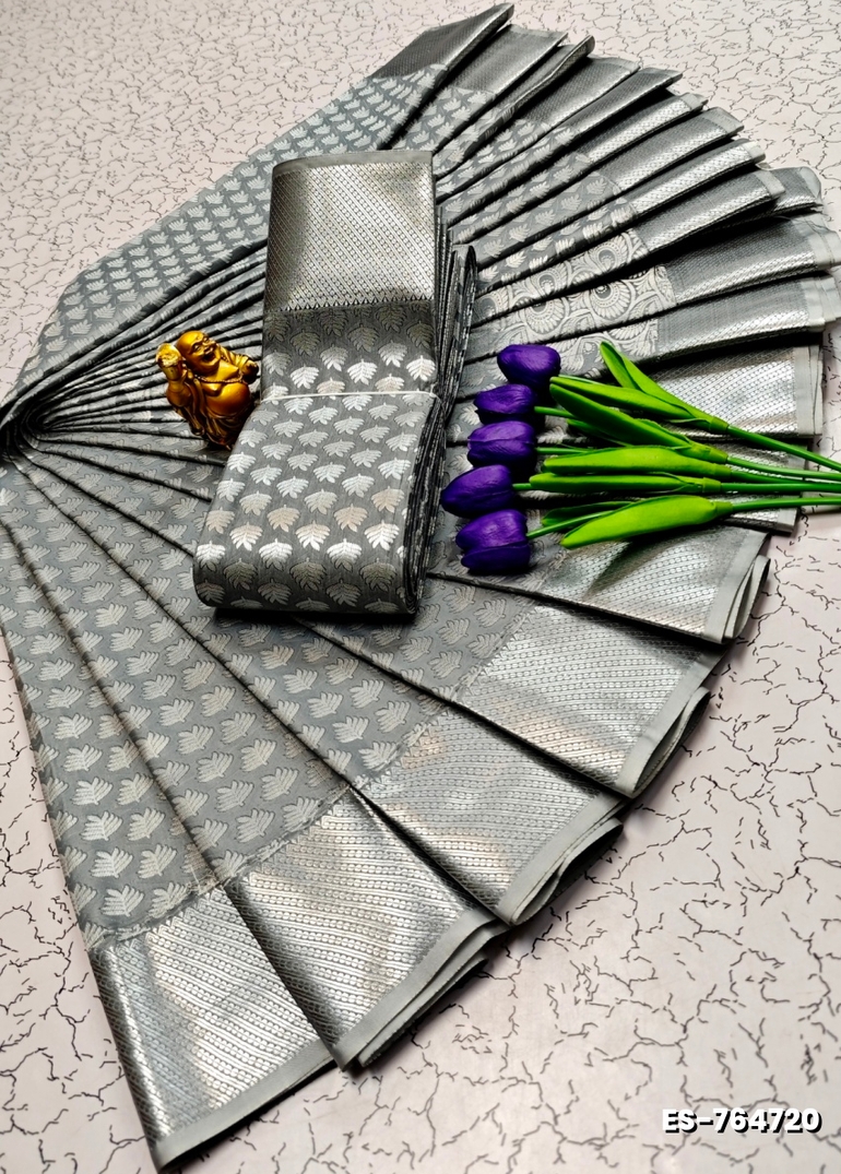 ELITE BRIDAL PICK &PICK SILK SAREES AND WEDDING ART SILK SAREES - AS COLOR