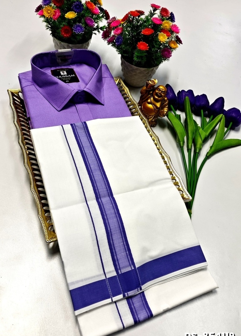 TRADITIONAL MEN  DHOTI SHIRT  TRENDING COLLECTION - LEVENDOR