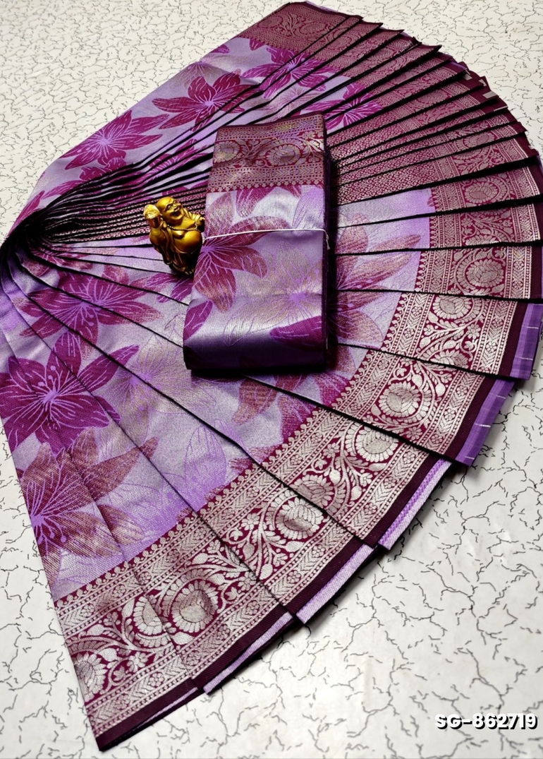 KUBERA ELITE  BRIDAL RAPIER FANCY  LIGHT WEIGHT SILK TYPE SAREES - LEVENDOR