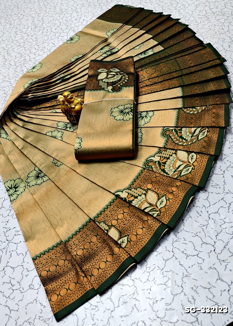 KUBERA ELITE BRIDAL RAPIER FANCY LIGHT WEIGHT SILK TYPE SAREES FUNCTION WEAR