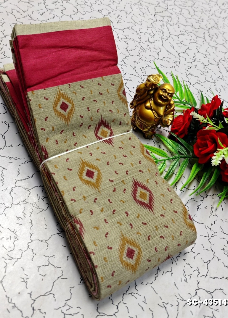 PURE COTTON SAREES SUMMER SPECIAL COLLECTION - LIGHT GREEN (2)