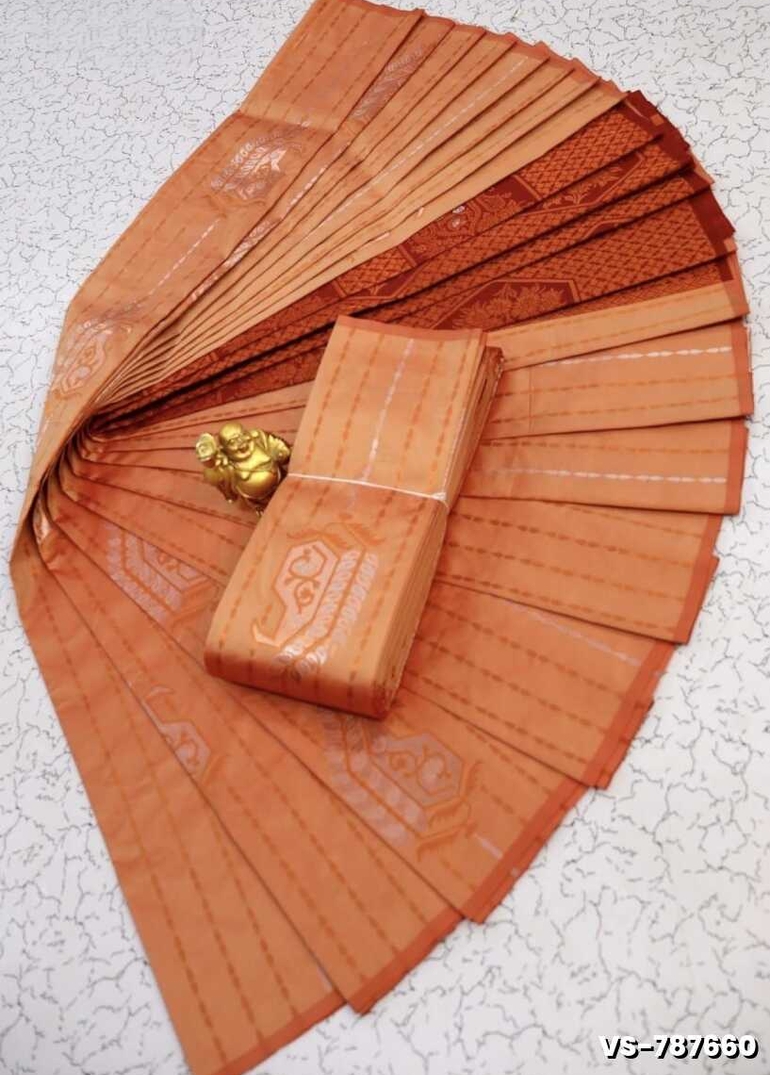 DIGITAL KUBERA PATTU VAIRA OOSI SOFTY SILK SAREES - CREAM COLOR