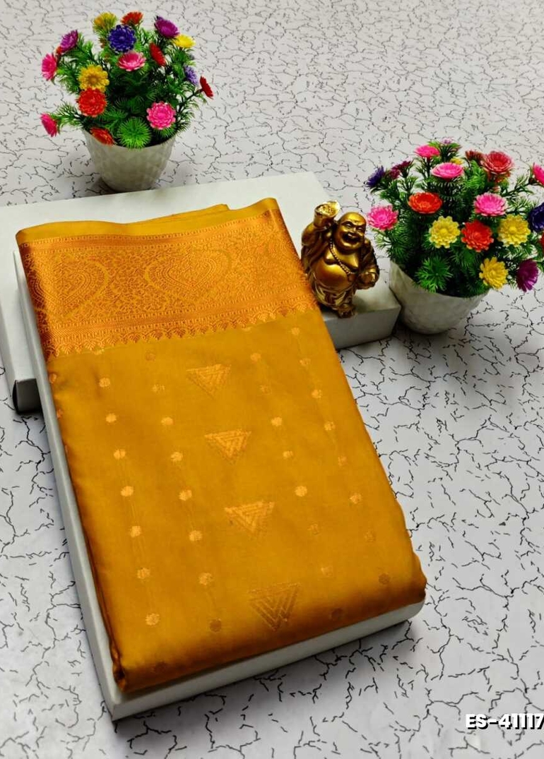 ELITE BRIDAL PICK &PICK SILK SAREES AND WEDDING ART SILK SAREES - BRONCE COLOUR (1)