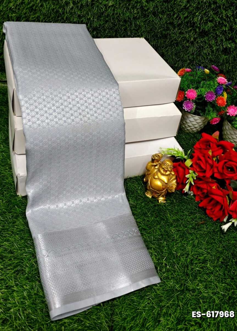 ELITE BRIDAL PICK &PICK SILK SAREES AND WEDDING ART SILK SAREES - SILVAR COLOUR (1)