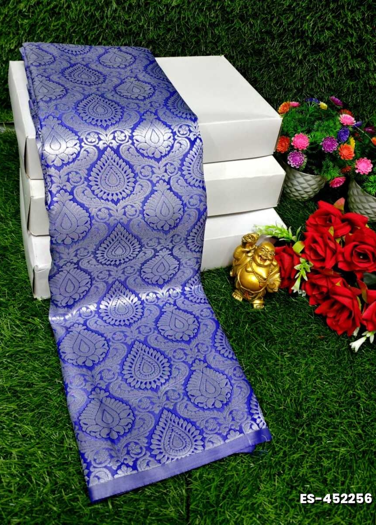 ELITE BRIDAL PICK &PICK SILK SAREES AND WEDDING ART SILK SAREES - NORMAL  BLUE (4)