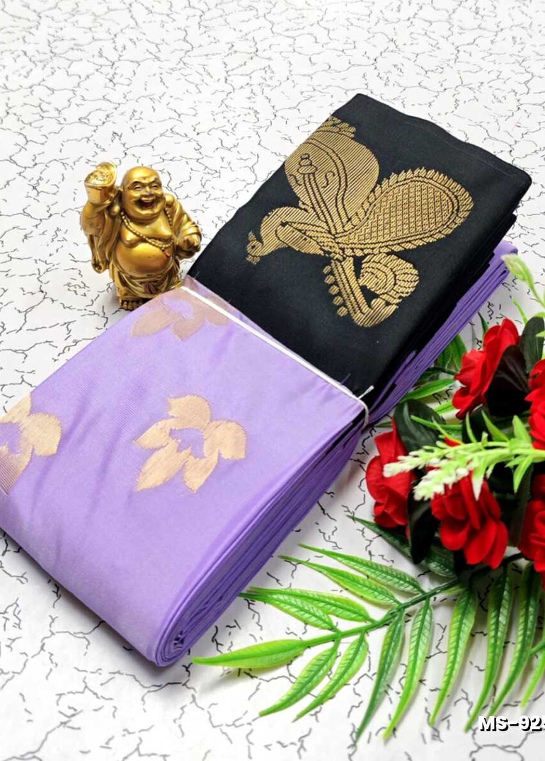 MODERN FANCY SOFT SILK SAREES WITH BUTTA DESIGN - LEVENDOR