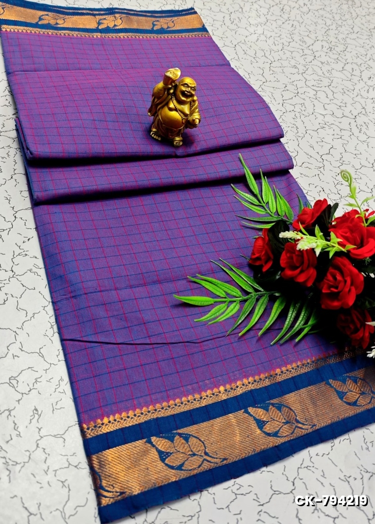 PURE COTTON JARI BORDER SAREES SUMMER SPECIAL COLLECTION - LEVENDOR