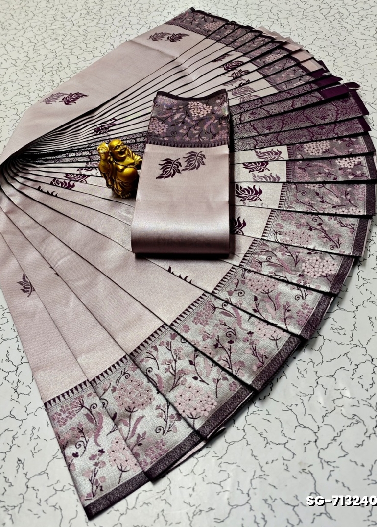 KUBERA ELITE BRIDAL RAPIER FANCY LIGHT WEIGHT SILK TYPE SAREES FUNCTION WEAR - PETCH