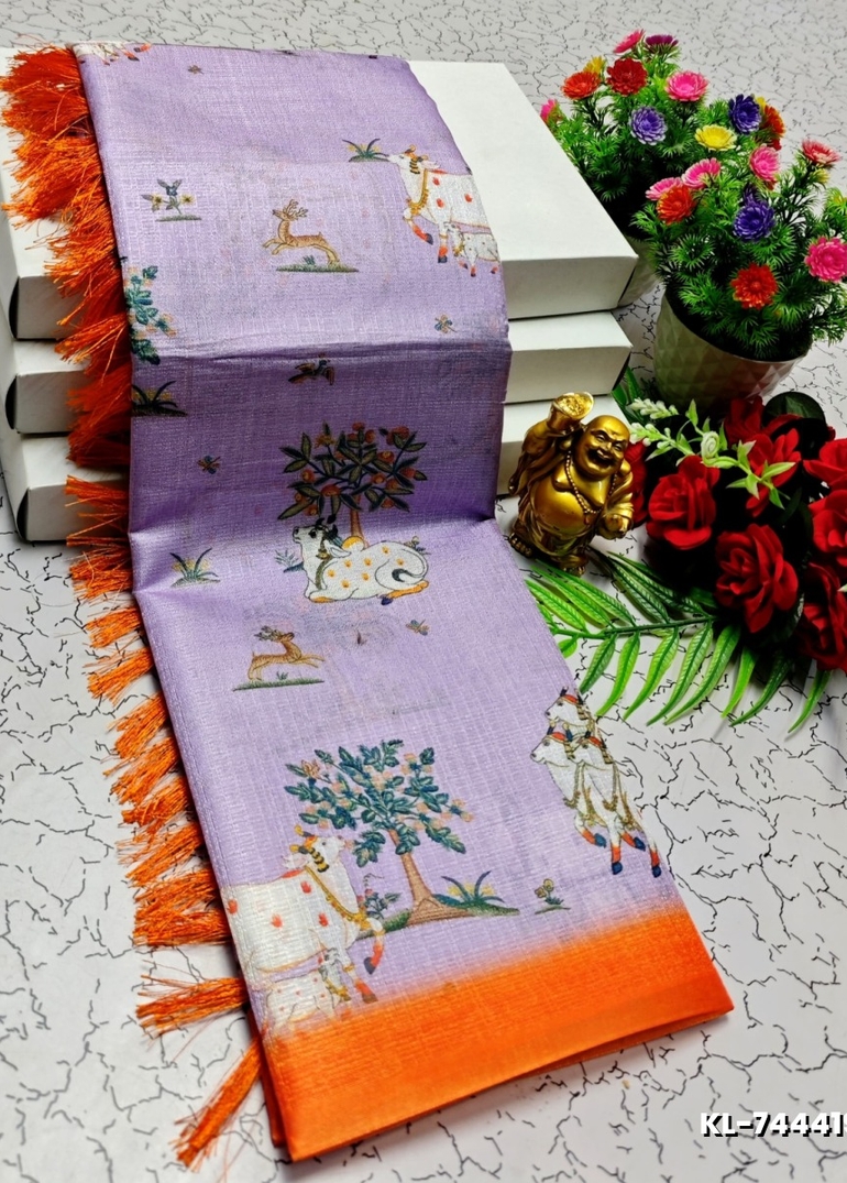 DEGITAL KARGIL PRINTED  COTTON TYPE SAREE - LEVENDOR (4)