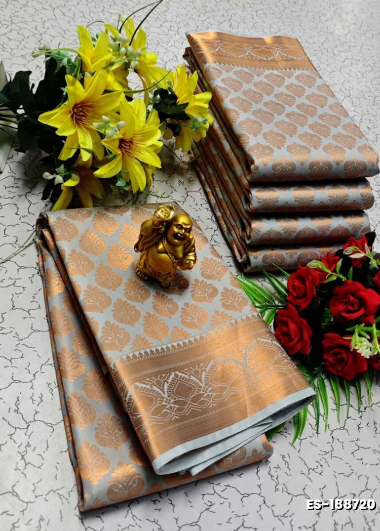 ELITE BRIDAL PICK &PICK SILK SAREES AND WEDDING ART SILK SAREES - AS COLOR (6)