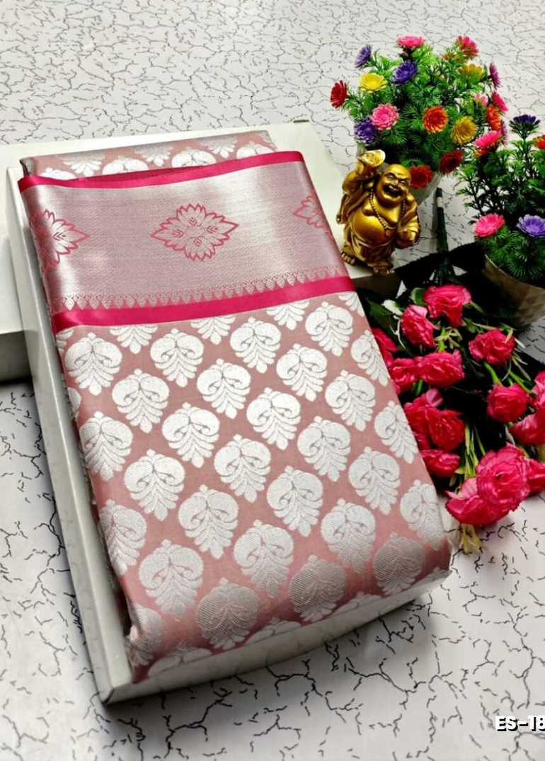 ELITE BRIDAL PICK &PICK SILK SAREES AND WEDDING ART SILK SAREES - ONIYAN PINK (1)