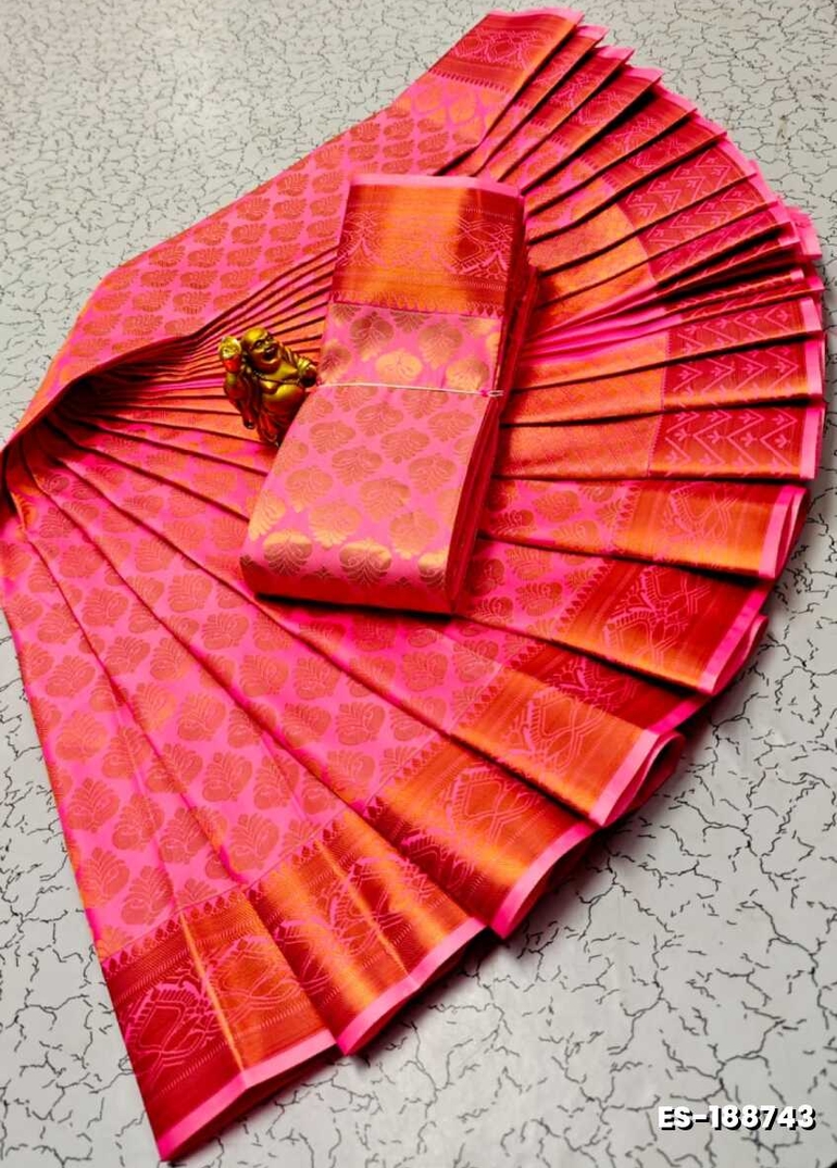 ELITE BRIDAL PICK &PICK SILK SAREES AND WEDDING ART SILK SAREES - LIGHT PINK (6)