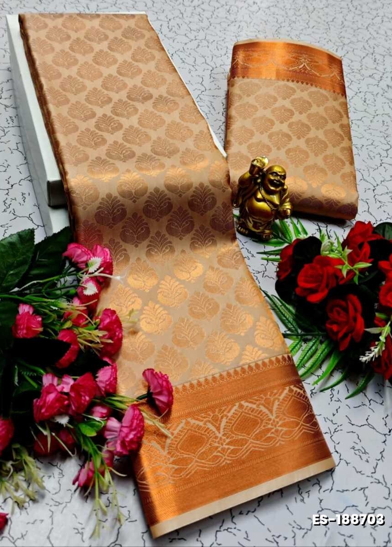 ELITE BRIDAL PICK &PICK SILK SAREES AND WEDDING ART SILK SAREES - GOLD (3)