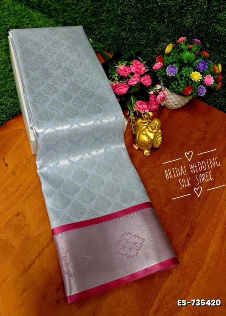 ELITE BRIDAL PICK &PICK SILK SAREES AND WEDDING ART SILK SAREES - AS COLOR (7)