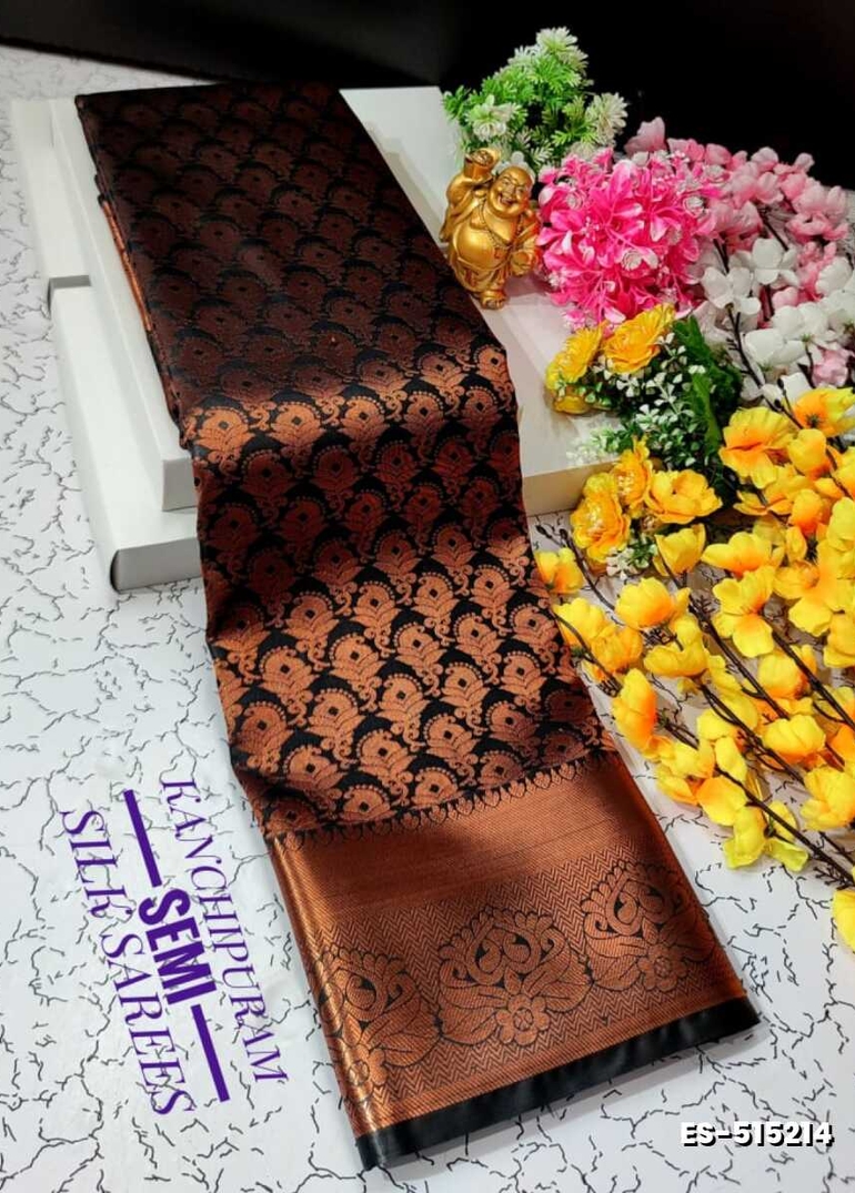 ELITE BRIDAL PICK &PICK SILK SAREES AND WEDDING ART SILK SAREES - BLACK (3)