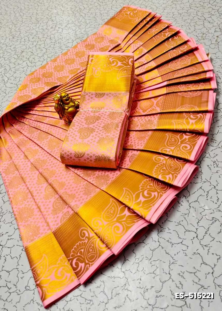 ELITE BRIDAL PICK &PICK SILK SAREES AND WEDDING ART SILK SAREES - BABY PINK (9)