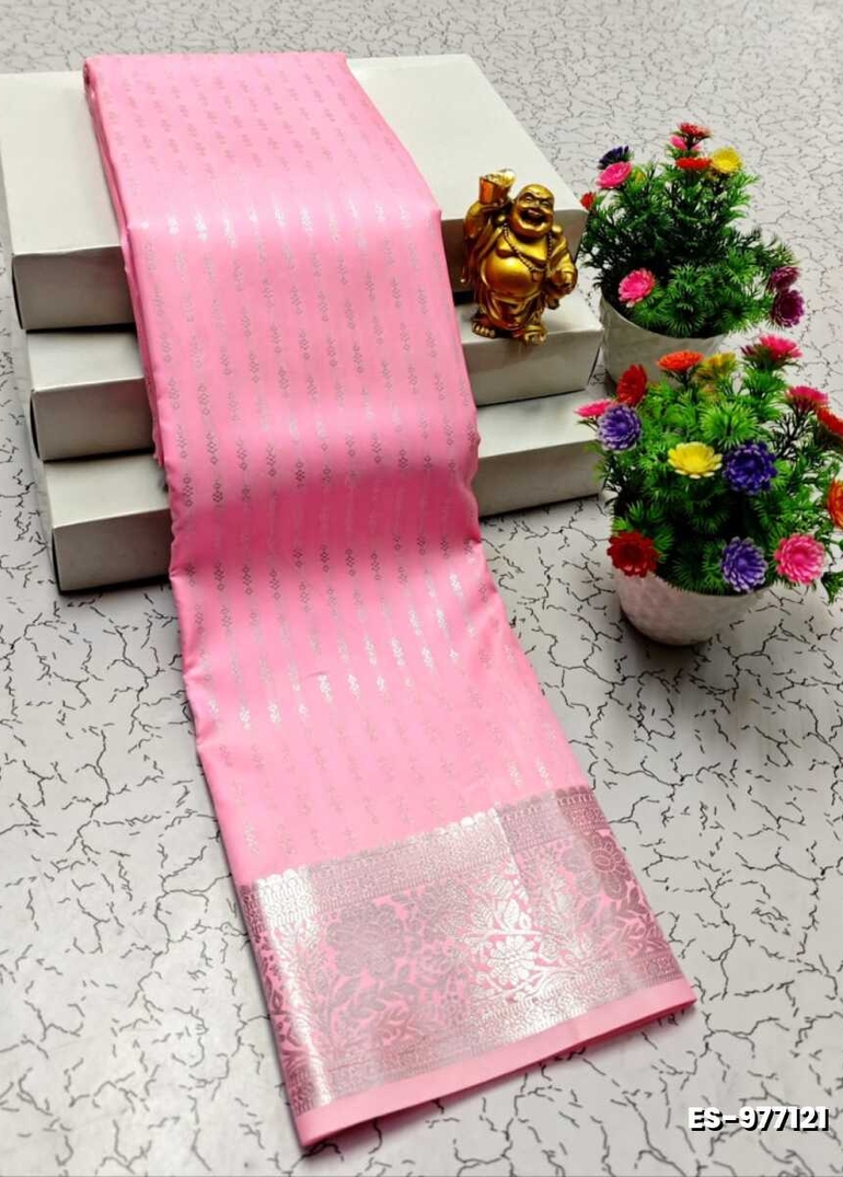 ELITE BRIDAL PICK &PICK SILK SAREES AND WEDDING ART SILK SAREES - BABY PINK (10)